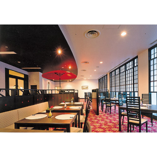 ◇北ビワコホテル グラツィエの写真：<br />
                ～レストランのご紹介～　日本料理『竹生島』
                <br />☆　画面両端の矢印（←　→）ボタンで、次の写真に移動し、右上の×ボタンで、元のページにもどります。