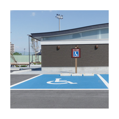 ◇豊公園の写真：<br />
                豊公園駐車場には、車いす専用駐車場が複数あります。
                <br />☆　画面両端の矢印（←　→）ボタンで、次の写真に移動し、右上の×ボタンで、元のページにもどります。<br />
                